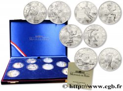 Coffret Belle Épreuve des huit pièces de 100 Francs Coupe du monde de football 1998 n.d.  F5.1306 à 1313 1