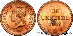 Un centime Dupré, IIe République 1849 Paris F.101/2