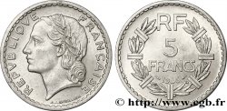 5 francs Lavrillier, aluminium 1946 Beaumont-Le-Roger F.339/7