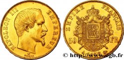 50 francs or Napoléon III, tête nue 1858 Paris F.547/5 TTB48