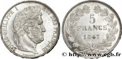5 francs IIIe type Domard 1847 Paris F.325/14
