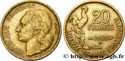 20 francs G. Guiraud, 3 faucilles 1950 Beaumont-Le-Roger F.402/5