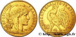 10 francs or Coq 1899 Paris F.509/1 TTB50