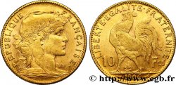 10 francs or Coq 1906 Paris F.509/7 TTB45