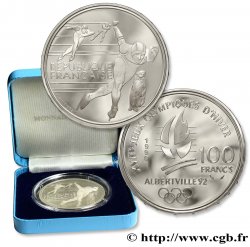Belle Épreuve 100 francs - Patinage de vitesse / Marmotte 1990 Paris F./ FDC70