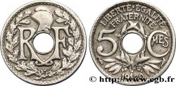 5 centimes Lindauer, petit module 1920 Paris F.122/2 TTB48