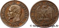 Deux centimes Napoléon III, tête nue 1853 Bordeaux F.107/6 TTB48