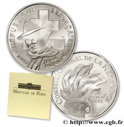 Belle Épreuve 100 francs - Jean Moulin 1993 Paris F./
