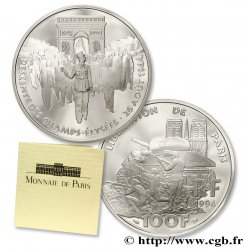 Belle Épreuve 100 francs Libération de Paris 1994 Paris F.462/2 var. FDC70