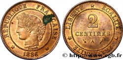 2 centimes Cérès 1886 Paris F.109/12