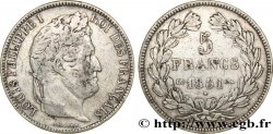 5 francs Ier type Domard, tranche en creux 1831 Strasbourg F.319/1 TB25