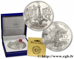 Belle Épreuve 10 francs - La Tour Eiffel 2001 Paris F./ FDC70
