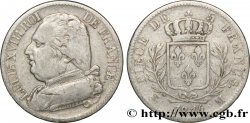 5 francs Louis XVIII, buste habillé 1814 Toulouse F.308/9 TB25