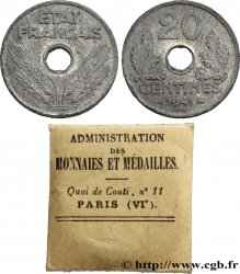 Essai de 20 centimes État français 1941 Paris F.153/1