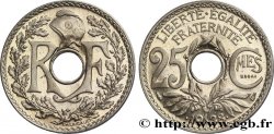 Essai de 25 centimes Lindauer, maillechort 1938 Paris F.172/1
