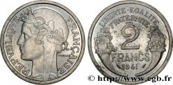 Essai de 2 francs Morlon, aluminium, poids très lourd 1941 Paris GEM.114 5 var.