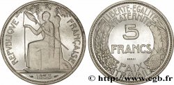 Concours de 5 francs, essai de Delannoy 1933 Paris GEM.136 1