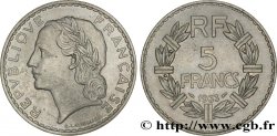 Essai de 5 francs Lavrillier, nickel 1933  F.336/1 SUP55