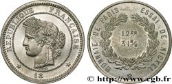 Concours de 5 francs, essai d’Oudiné (12 g / 31 mm) n.d. Paris GEM.141 2
