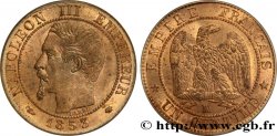 Un centime Napoléon III, tête nue 1853 Marseille F.102/7
