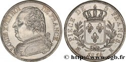 5 francs Louis XVIII, buste habillé 1814 Bordeaux F.308/7 SUP62