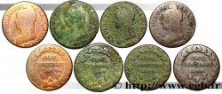Lot de quatre pièces de Cinq centimes Dupré, grand module (F.115) n.d. n.l. F.115/-