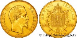100 francs or Napoléon III, tête nue 1859 Paris F.550/7 TTB45