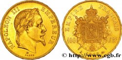 100 francs or Napoléon III, tête laurée 1868 Paris F.551/10 TTB45
