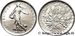 5 francs Semeuse, nickel, BU (Brillant Universel) 2001 Pessac F.341/37 SPL64