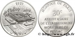 Module de 100 francs - 20e anniversaire de l’établissement monétaire de Pessac 1993 Pessac F.