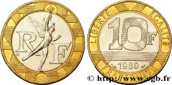 10 francs Génie de la Bastille, 13 cannelures 1989 Pessac F.375/4