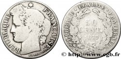 50 centimes Cérès, IIIe République 1872 Bordeaux F.189/4