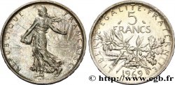 5 francs Semeuse, argent 1969 Paris F.340/13