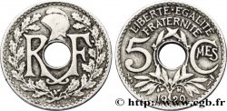 5 centimes Lindauer, petit module 1920 Paris F.122/2