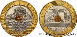 20 francs Mont Saint-Michel, BU (Brillant Universel) 1997 Pessac F.403/13