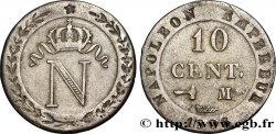 10 cent. à l N couronnée 1808 Toulouse F.130/7