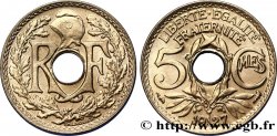 5 centimes Lindauer, petit module 1927  F.122/12 SPL64
