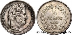 1/4 franc Louis-Philippe 1842 Lille F.166/92