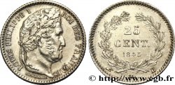 25 centimes Louis-Philippe 1845 Rouen F.167/1
