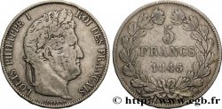 5 francs IIIe type Domard 1845 Strasbourg F.325/7