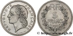 5 francs Lavrillier, aluminium 1950 Beaumont-Le-Roger F.339/21