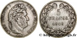 5 francs IIIe type Domard 1848 Bordeaux F.325/19