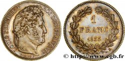 1 franc Louis-Philippe, couronne de chêne 1833 Rouen F.210/15