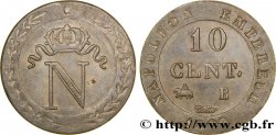 10 cent. à l N couronnée 1809 Rouen F.130/11
