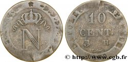10 cent. à l N couronnée 1809 La Rochelle F.130/13 TB25