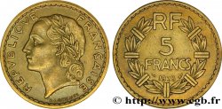 5 francs Lavrillier, bronze-aluminium 1938  F.337/1