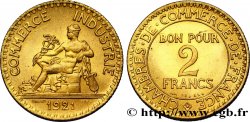 2 francs Chambres de Commerce 1921  F.267/3