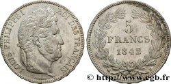 5 francs IIe type Domard 1842 Rouen F.324/96