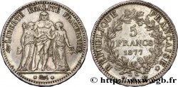 5 francs Hercule 1877 Paris F.334/19 TTB50