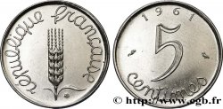 5 centimes Épi 1961  F.124/3 SUP60